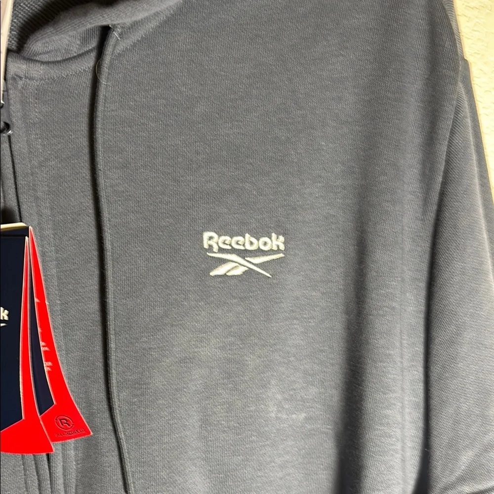 Reebok Navy Full-Zip Womens’s‎ Hoodie